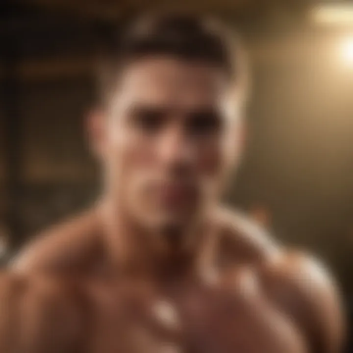 A visual representation of amino acids and their role in muscle recovery.
