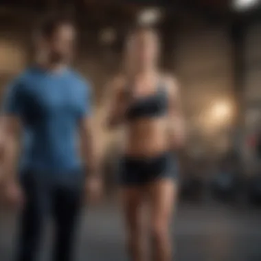 The Importance of Physical Activity An individual engaging in a dynamic workout, highlighting physical activity's role in weight loss.