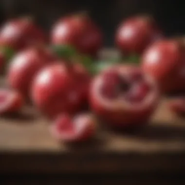 Pomegranates in a Balanced Diet Pomegranates as part of a balanced diet
