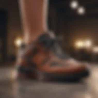Brands for Supportive Footwear A display of popular footwear brands catering to higher body weight