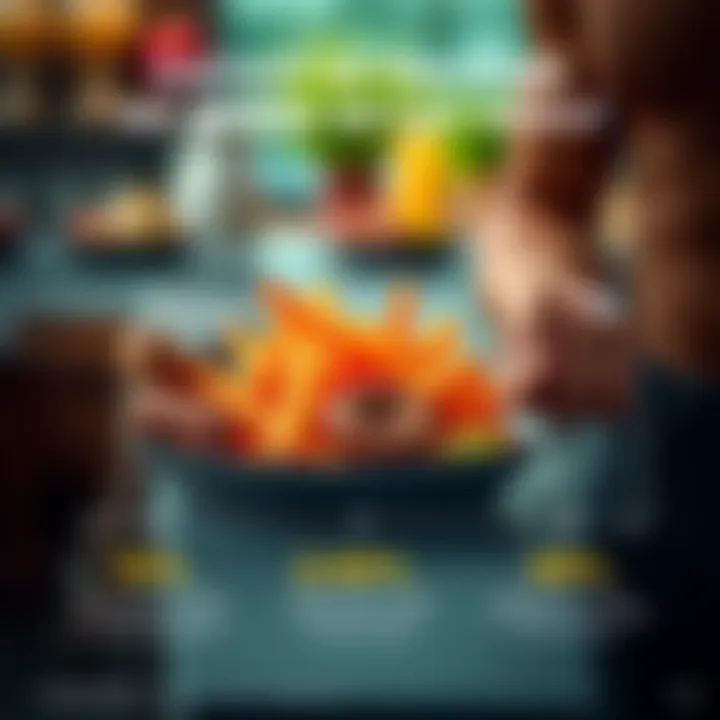 Infographic on tracking dietary intake effectively