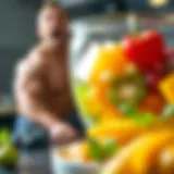 Visual representation of macronutrient breakdown