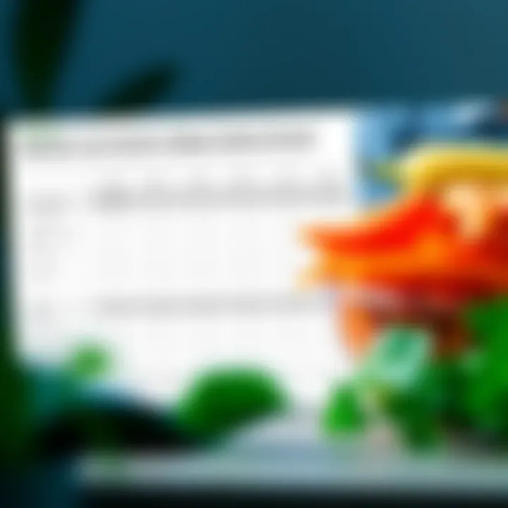 Crafting a Tailored Nutrition Strategy Illustration of personalized nutrition plan