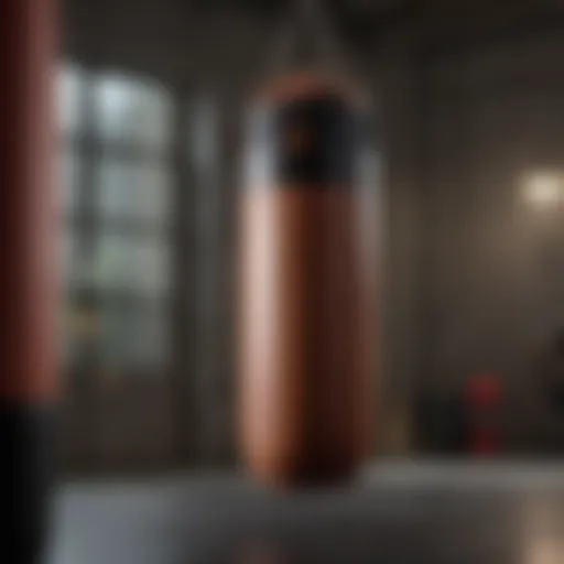 RDX punching bag showcasing its durability and design