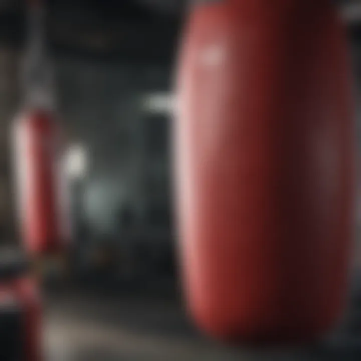 Variety of RDX punching bags for different training styles