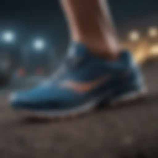 Saucony running shoes showcasing innovative design