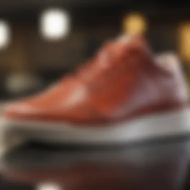 Quality Materials for Enhanced Performance in Flat Shoes A collection of materials used in flat shoe construction, highlighting their quality and durability.