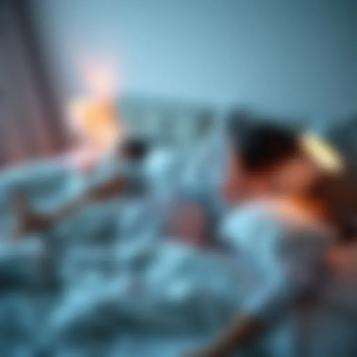 Visual representation of sleeping positions with corresponding mattress recommendations