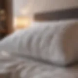 Luxurious Sleep Artisan Pillow showcasing its elegant design and craftsmanship