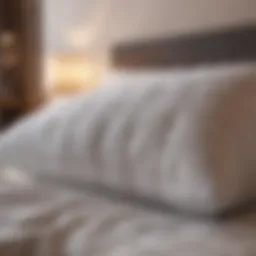 Luxurious Sleep Artisan Pillow showcasing its elegant design and craftsmanship