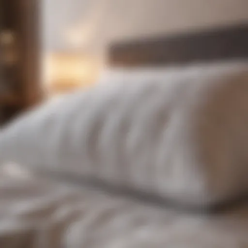 Luxurious Sleep Artisan Pillow showcasing its elegant design and craftsmanship