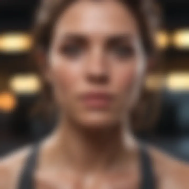 Physical transformation during weight loss