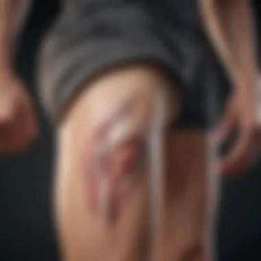 Understanding Quadriceps Anatomy Anatomical illustration highlighting quadriceps muscles
