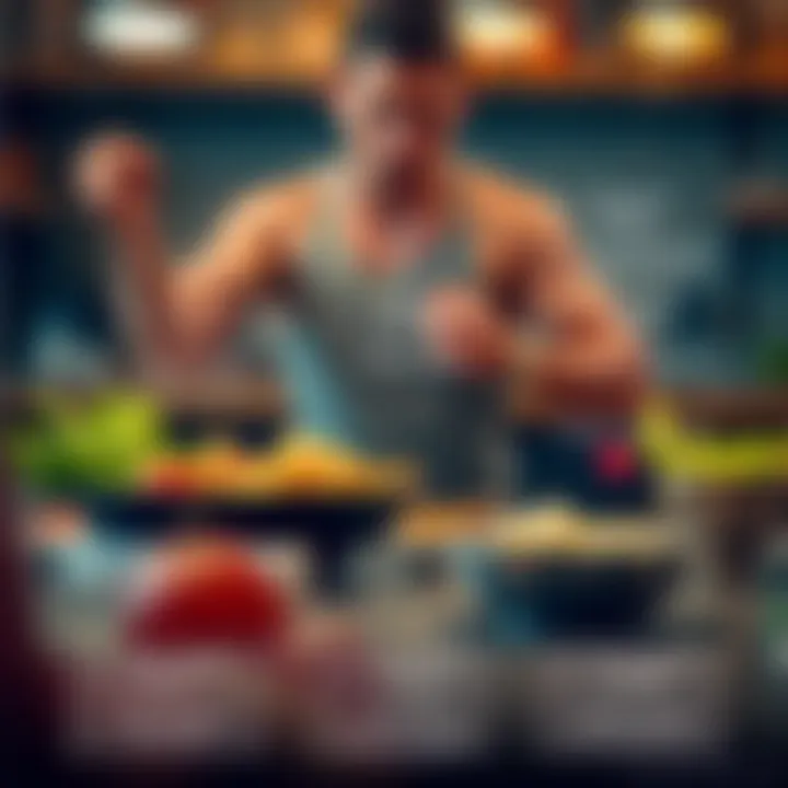 Effective Meal Timing for Caloric Surplus Infographic illustrating effective meal timing strategies for calorie surplus