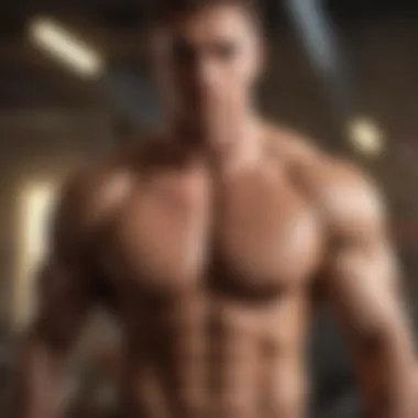 Stay Motivated: Your Path to a Leaner Chest Motivational setting showcasing a fitness journey