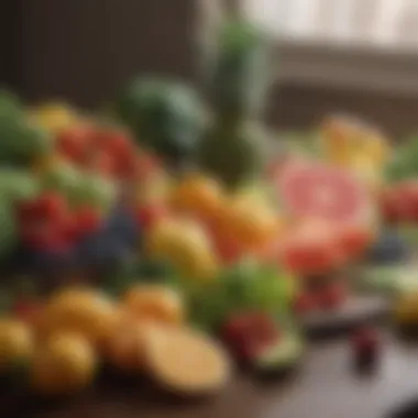 Healthy Dietary Options for Weight Loss A vibrant assortment of fresh fruits and vegetables showcasing healthy dietary options