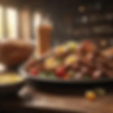 Nutritional Choices that Support Fat Burning Healthy meal with nutrient-rich foods