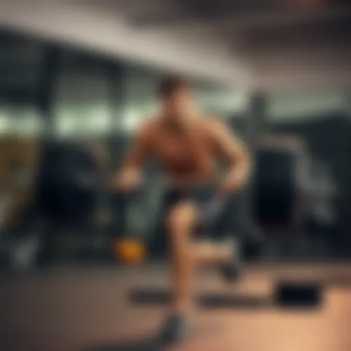 Dynamic weight training session focused on speed enhancement