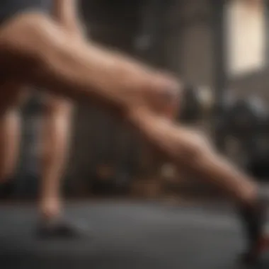 Movement Integration in Leg Training Diagram illustrating the integration of movements for leg training