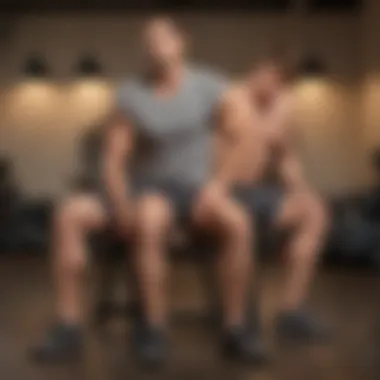 Postures and Testicular Discomfort Diagram showing common postures during sitting that may contribute to testicular discomfort.