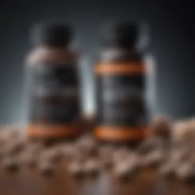 Diagram illustrating potential side effects of testosterone boosters