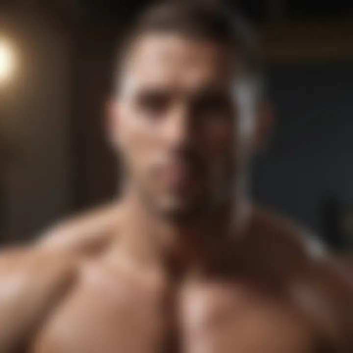 Visual depiction of various options for testosterone boosting