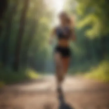 Staying Motivated in Your Running Journey Motivational quote for runners on a vibrant background