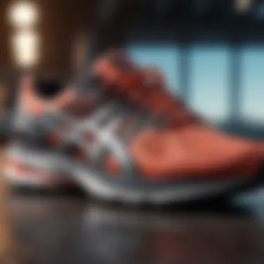 Choosing the Right Running Footwear Selection of running shoes on display