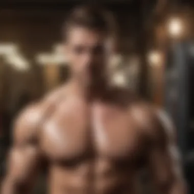 Diverse Muscle Building Routines A diverse array of workout routines displayed on a smartphone