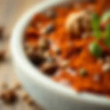 Enhancing Flavor with Herbs and Spices A close-up of fresh herbs and spices used to enhance flavor in low-fat meals