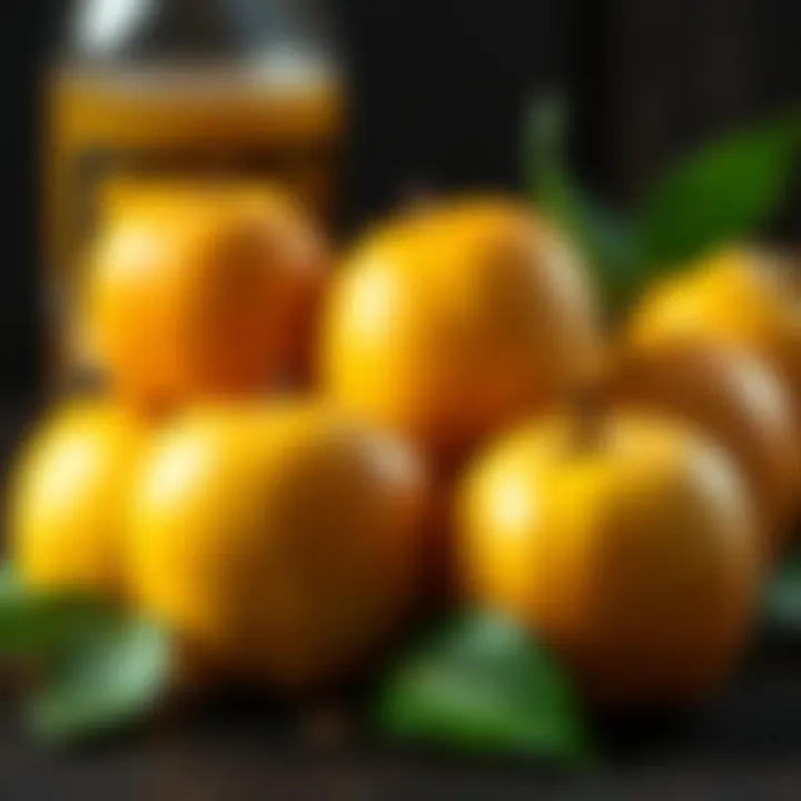 Source of Apple Cider Vinegar Fresh apples representing the source of apple cider vinegar