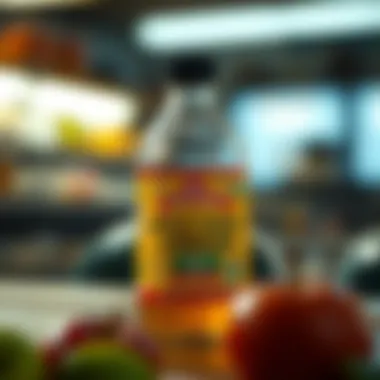 Scientific Research Comparison Chart comparing scientific studies on apple cider vinegar