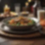 Nutrient-rich meal prepared for optimal energy