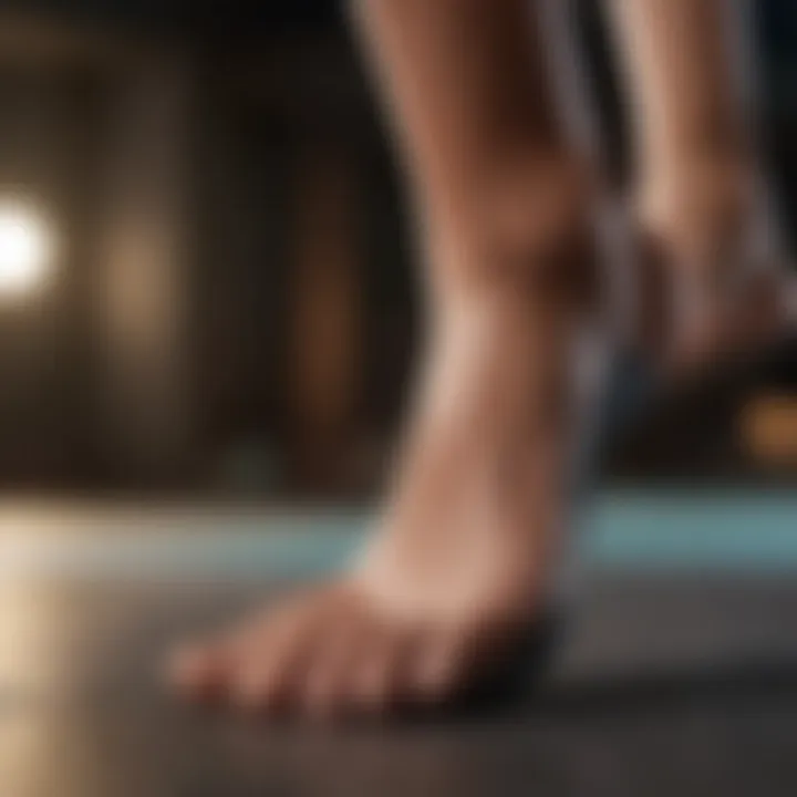 Foot diagram showing pressure points