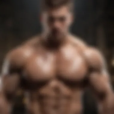 Muscle Enhancement Through Supplementation Dynamic representation of muscle enhancement through supplementation