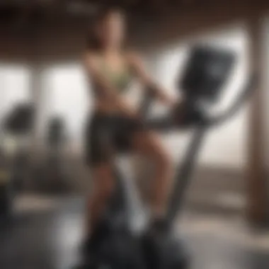 Ergonomic Features for Enhanced Comfort Comfortable saddle on a stationary bike