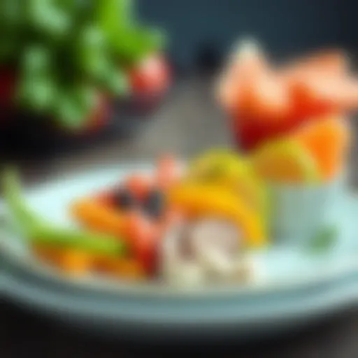 Visualization of ketogenic macro distribution