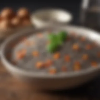 Chia Seeds as a Healthy Ingredient Chia seeds in a healthy dish