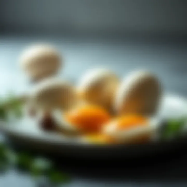 Visual representation of satiety levels after consuming eggs