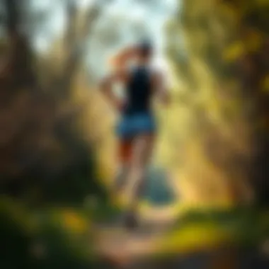 Illustration of the impact of shorts design on running movement