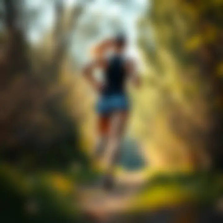 Illustration of the impact of shorts design on running movement