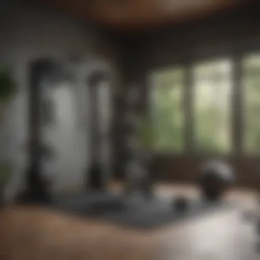 Innovative Home Gym Equipment Innovative home gym equipment showcasing multifunctionality
