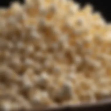 Nutritional Breakdown of Air-Popped Popcorn Nutritional composition of air-popped popcorn displayed in a chart