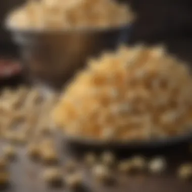 Creative Toppings for Air-Popped Popcorn A variety of toppings and seasonings for flavorful air-popped popcorn