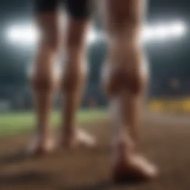 Common Scenarios Leading to Calf Cramps Depiction of common scenarios leading to calf cramps