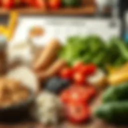 Carbohydrate diagram showcasing different food sources