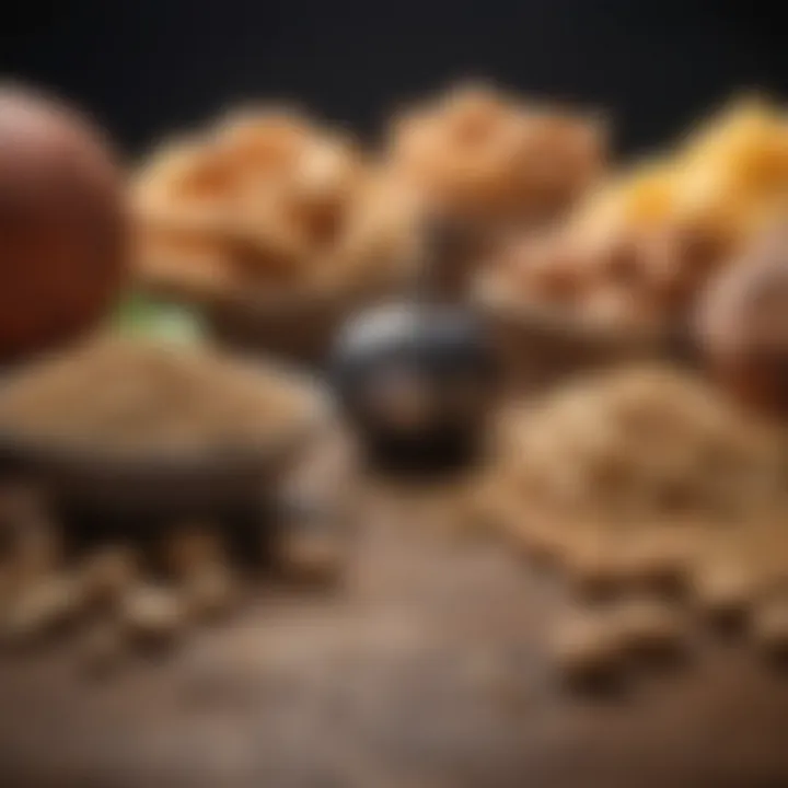 Graphic representation of net carbs versus total carbs