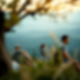 A serene landscape symbolizing tranquility and rest, depicting the essence of recovery from fatigue.