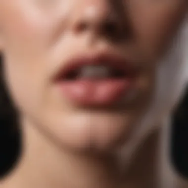 Identifying Cold Sore Symptoms Graphic representation of cold sore symptoms