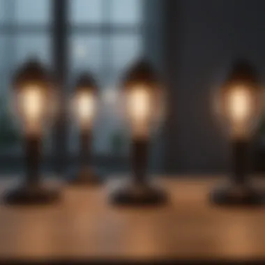 Comparison of Different Depression Lamp Models Infographic comparing different models of depression lamps